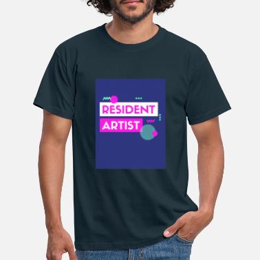 Residence Resident Artist - Men&#39;s T-Shirt