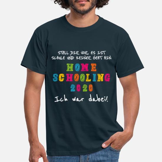 Lustiges Homeschooling 2021 Ich war dabei Kinder und Lehrer T-Shirt