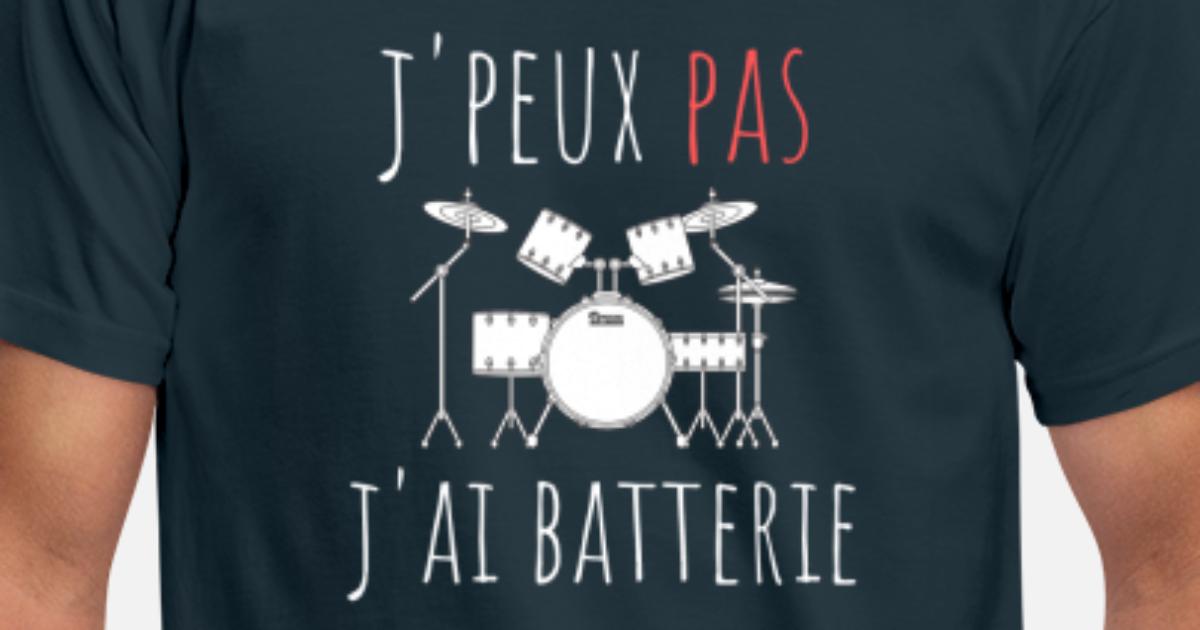 Baguette De Batterie Retro Cadeau Pour Batteur Drums T-Shirt 