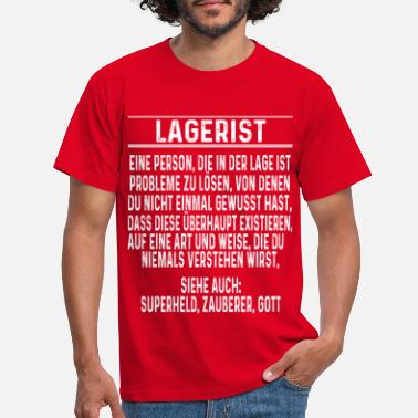 Lager Lagerist Logistiker Lager Gabelstaplerfahrer - Männer T-Shirt