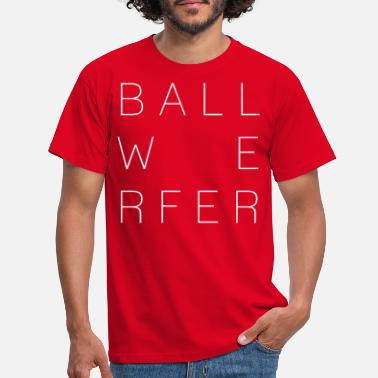 Hundeliebe BALLWERFER Hundebesitzer Hund Doglove apportieren - Männer T-Shirt