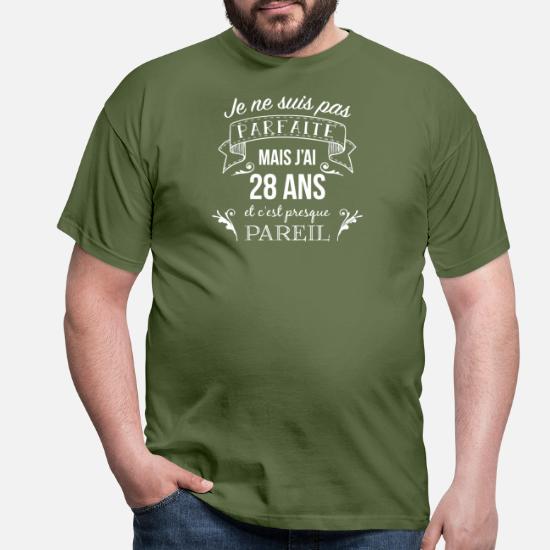 T-shirt-meilleur promotion 1989-sort shirt cadeau anniversaire anniversaire 28.