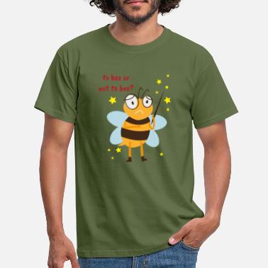 Hunajamehiläinen Mehiläinen tai ei lahja mehiläishoitaja hunaja - Miesten t-paita