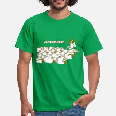 Humor leadersheep - Männer T-Shirt