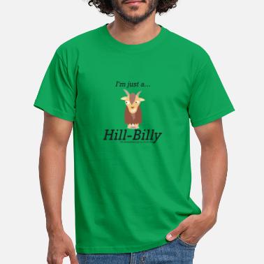 Hill Billy Hill Billy Goat - Männer T-Shirt
