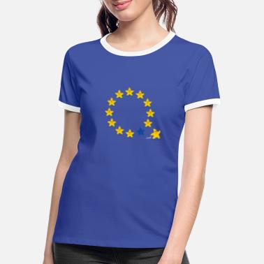Brexit Großbritannien verlässt die EU - Frauen Ringer T-Shirt