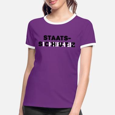 Stasi staatsschutz stasi - Kontrast T-skjorte for kvinner