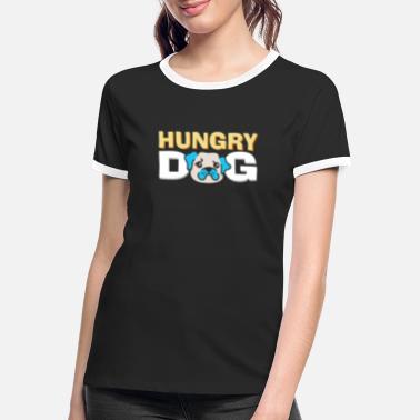Affamé Chien affamé - T-shirt contrasté Femme