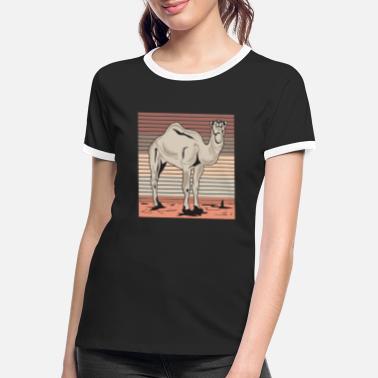 Dromedar Dromedar - Frauen Ringer T-Shirt