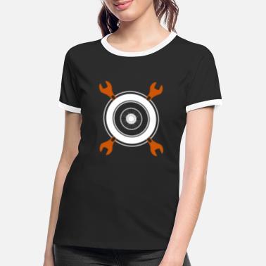 Skrutrekker Skrutrekker - skrutrekker - verksted - hobbyist - Kontrast T-skjorte for kvinner