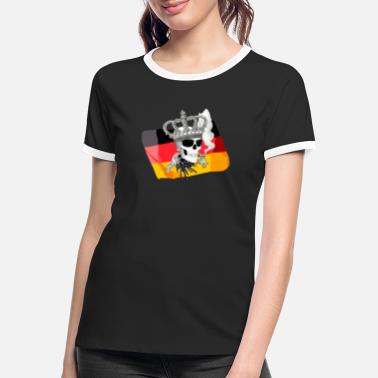 Fanshirt Fanshirt - Frauen Ringer T-Shirt