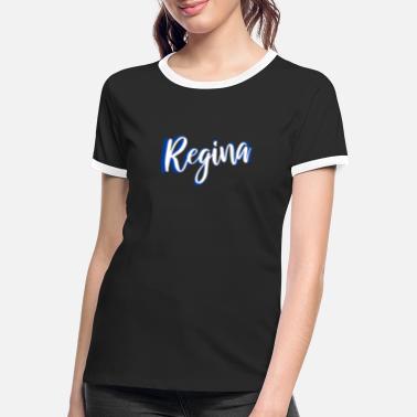 Regina Regina - T-shirt contrasté Femme