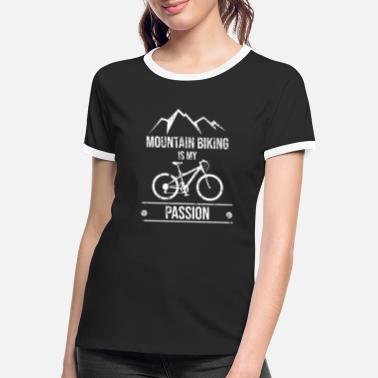 Divertente Downhill Mountainbike Ciclismo Bicicletta Maglietta