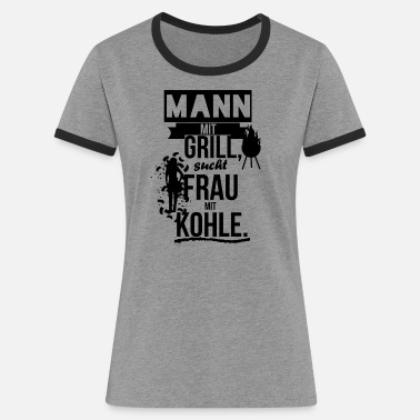 T shirt mann mit grill sucht frau mit kohle