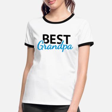 Best Grandpa Best Grandpa - Frauen Ringer T-Shirt