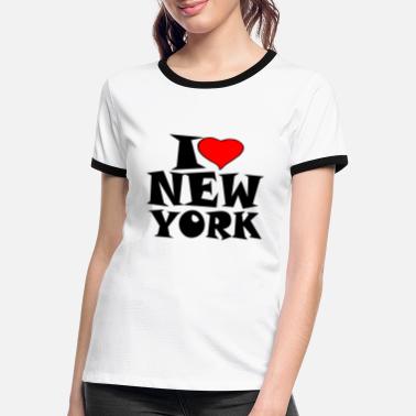 I Love New York New York - I Love New York - I love new york - Women&#39;s Ringer T-Shirt