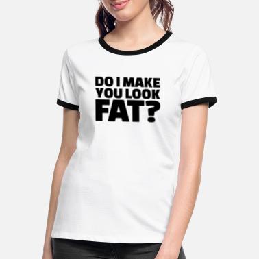 Tykkelsen Tykk - Kontrast T-skjorte for kvinner