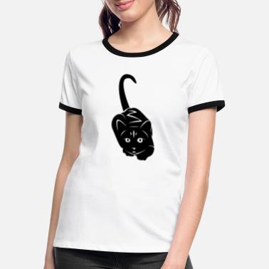 Stalking Stalking cat - Women&#39;s Ringer T-Shirt