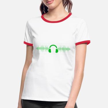 Audio Audio Technician Sound Engineer Sound Audio Engineer - Women&#39;s Ringer T-Shirt