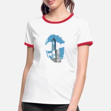 World Trade Centre World Trade Center - Women&#39;s Ringer T-Shirt