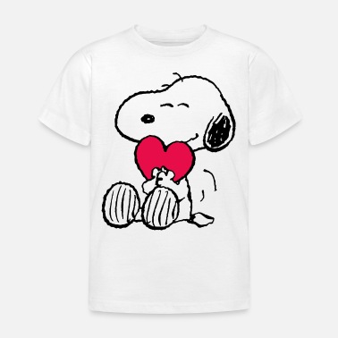 Peanuts Snoopy Love Heart Valentine&#39;s Day Gift - Kids&#39; T-Shirt