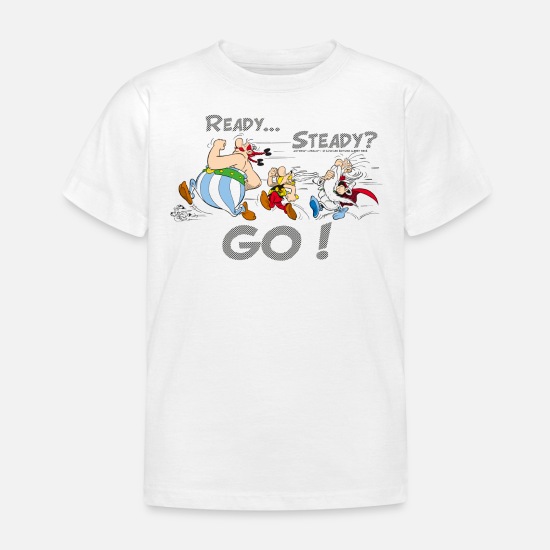 Asterix /& Obelix Ready Steady Go Teenage T-Shirt