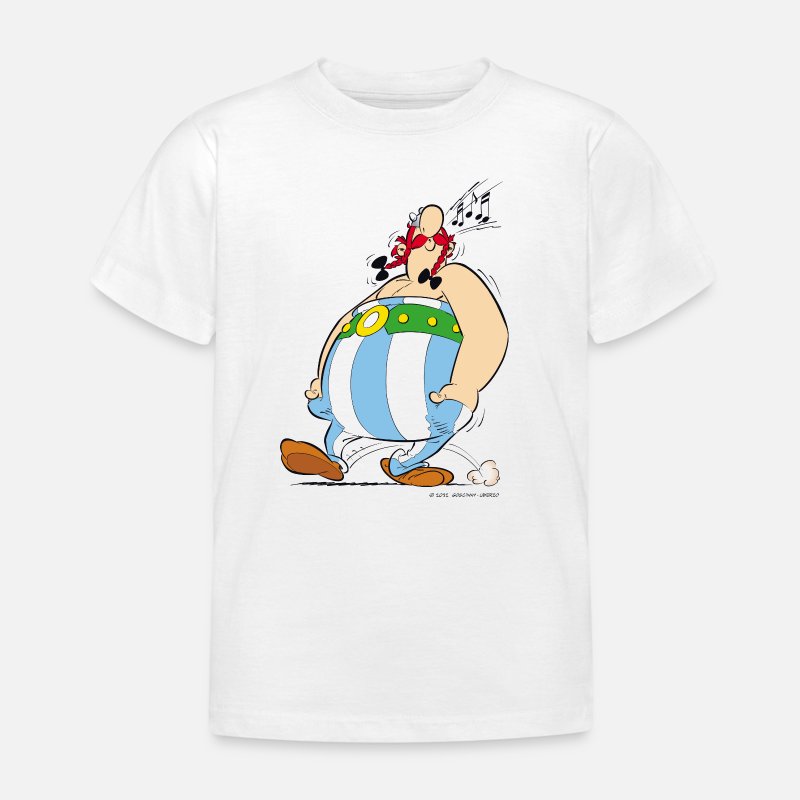 Spreadshirt Asterix & Obelix Winged Helmet Kids Organic T-Shirt