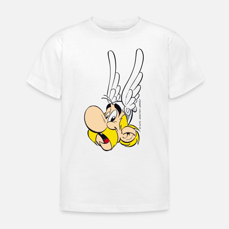 Spreadshirt Asterix & Obelix Winged Helmet Kids Organic T-Shirt