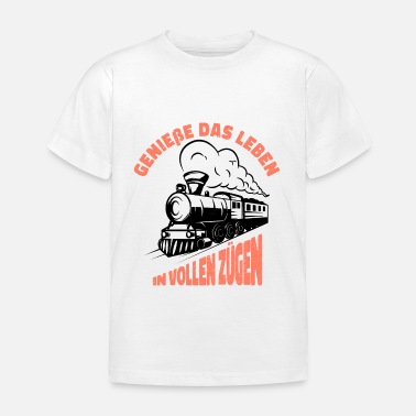 Railwayman Express Train Locomotive Camiseta Ferrocarril para niños 