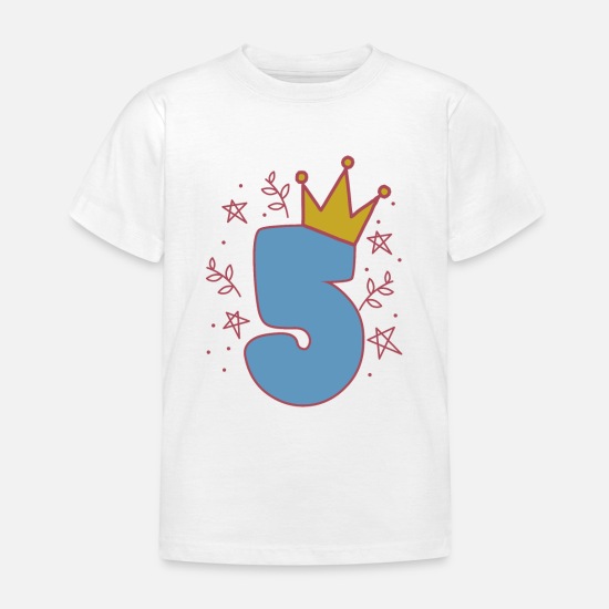 5.Geburtstag Kinder T-Shirt Sprüche Shirt 5 Jahre Kindershirt Geburtstagshirt 