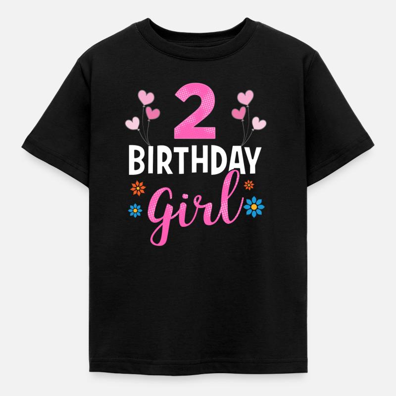 Fille D Anniversaire 2 Ans T Shirt Enfant Spreadshirt