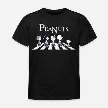 Peanuts Snoopy Charlie Brown Sally Lucy Abbey Road - Kinder T-Shirt