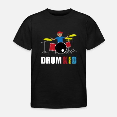 Batteur Drummer Batterie Tambours Cadeau por les Batteur T-Shirt 