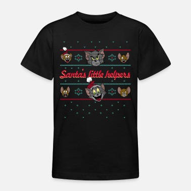 Tom und Jerry Ugly X-Mas Santa&#39;s little helpers - Teenage T-Shirt