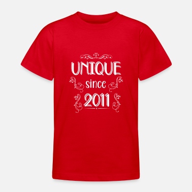 2011 Einzigartig seit 2011 - Teenager T-Shirt