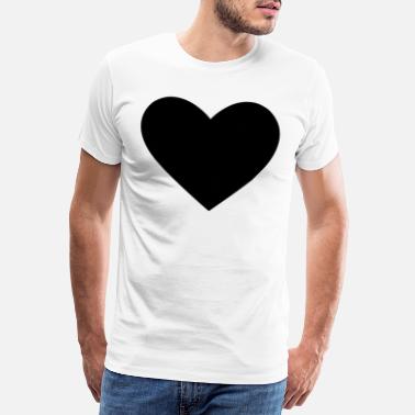 Black Heart Black Heart - Men&#39;s Premium T-Shirt