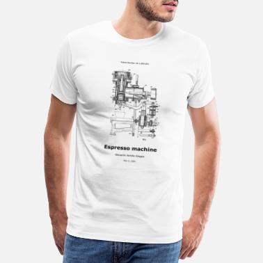 Kaffee Espresso machine - Männer Premium T-Shirt