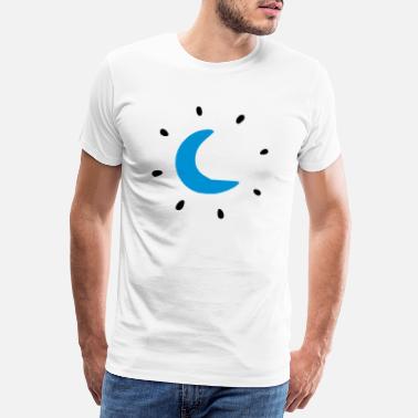 Half Moon HALF MOON - SIMPLE - Men&#39;s Premium T-Shirt