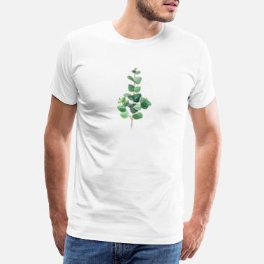 Eukalyptus Grønn eukalyptus - Premium T-skjorte for menn