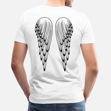 Enkelin Siivet Enkelin siivet, siivet, enkeli - Miesten premium t-paita