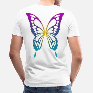 Aile Droite aile de papillon - T-shirt premium Homme