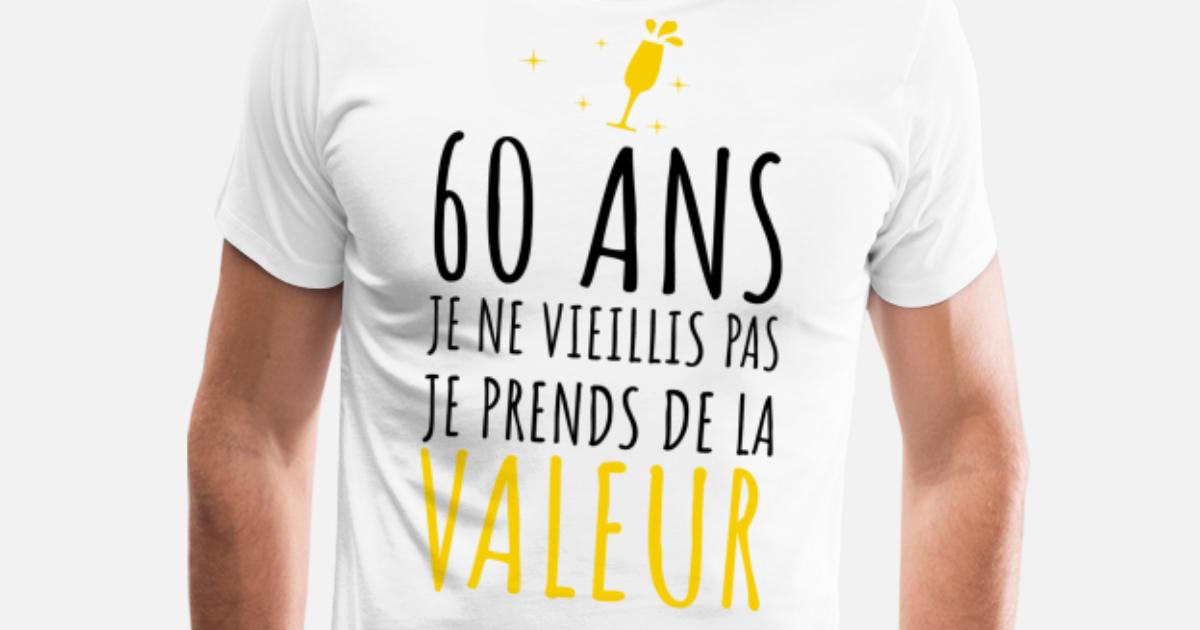 Today 60 Today Bd Superhéros Modèle Hommes T-Shirt Cadeau 60TH Anniversaire Fête Âge 