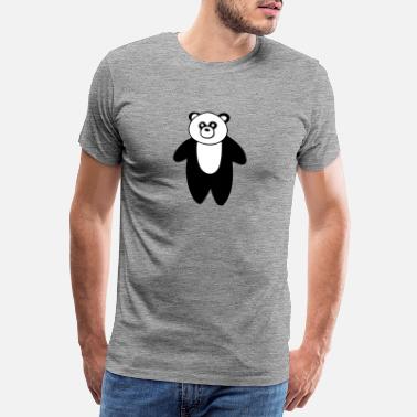 Panda Cute Panda drawing - Men&#39;s Premium T-Shirt
