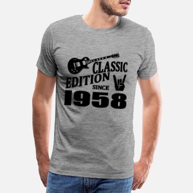 Année De Naissance Edition classique depuis 1958 - T-shirt premium Homme