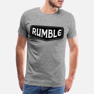 Fetzen rumble rumpeln poltern gepolter strasse fetzen mma - Männer Premium T-Shirt
