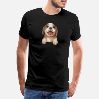Modèle teeshirt le petit chien - T-shirt premium Homme