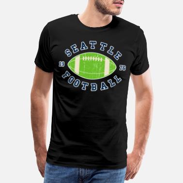 Seattle Seahawks Seattle Football Seahawks - Premium T-skjorte for menn
