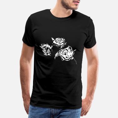 Ruusu ruusut - Miesten premium t-paita