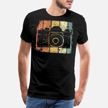Aparat Fotograficzny Aparat retro - Premium koszulka męska