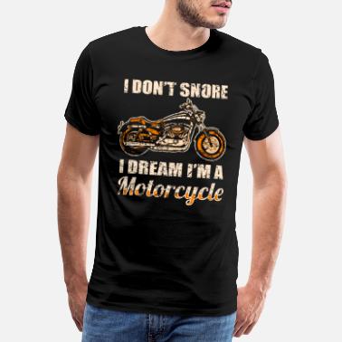 Maglietta Motociclista T-Shirt con Stampa Moto Chopper Uomo